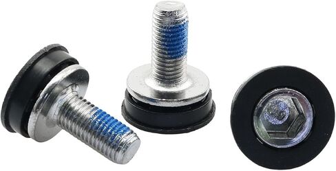 RLECS 8pcs Mountain Bike Crankset Bolts M8x15mm Bicycle Crankset Central Axis Bolts Steel Screws Nuts For Square Tapered Spindle Crankset in Saudi Arabia