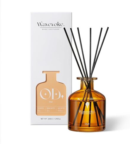 أعواد توزيع الروائح العطرية المعطرة من الروطان من ويففوك-8، 6.7 أونصة - عطر منزلي بالزيت الطبيعي لأجواء ليلة منتصف الصيف in Saudi Arabia