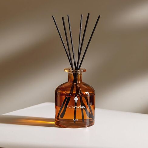أعواد توزيع الروائح العطرية المعطرة من الروطان من ويففوك-8، 6.7 أونصة - عطر منزلي بالزيت الطبيعي لأجواء ليلة منتصف الصيف in Saudi Arabia