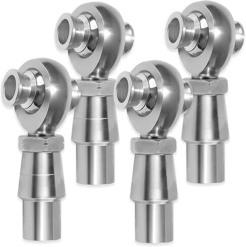 YIFUOK 3/4" Heim Joint Rod End Kit,Left and Right Hand Thread Heim Joint,2 Link 750"Chromoly Joints Panhard Rod End Kit (3/4 inch-2Set) in Saudi Arabia