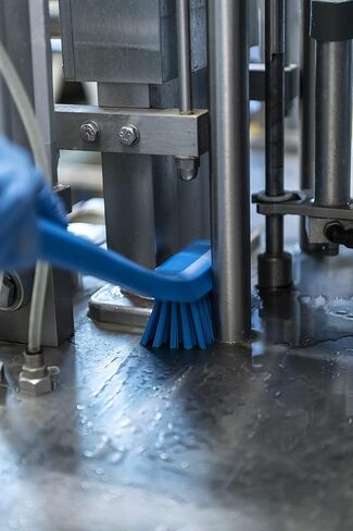 فرشاة تنظيف فيكان ذات مقبض طويل - أصفر in Kuwait