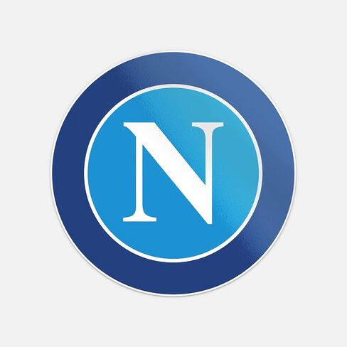 ملصق سيارة SSC Napoli FC Italy لكرة القدم لكرة القدم ملصق من الفينيل - جانب أطول 3'' in Saudi Arabia