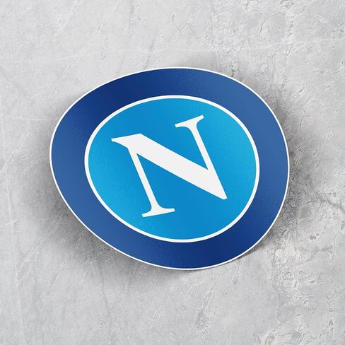 ملصق سيارة SSC Napoli FC Italy لكرة القدم لكرة القدم ملصق من الفينيل - جانب أطول 3'' in Saudi Arabia