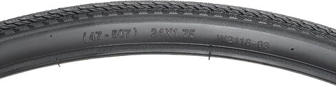 YUNSCM 2-PCS 24" إطارات الدراجة 24X1.75/47-507 متوافقة مع إطارات الدراجة 24x1.50 24x1.75 24x1.90 (W-2118) in Saudi Arabia