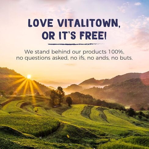 VITALITOWN علكة الميلاتونين 2.5 ملغ، صفر سكر، نباتي، إل-ثيانين، بابونج، زهرة العاطفة وبلسم الليمون، نكهة التوت، 60 قطعة، بدون جيلاتين in Kuwait