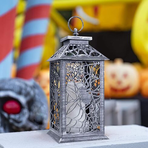 Candle Lanterns Decorative Hanging lights with Timer Function for Indoor Outdoor, Events, Paritie, Halloween Decoration in Saudi Arabia