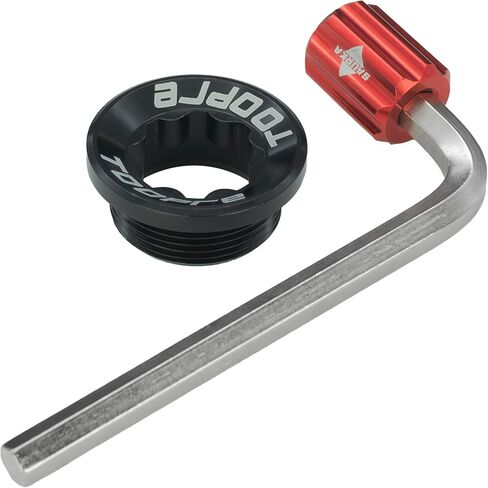 غطاء كرنك + دراجة M20X8 أداة مسامير MTB مسمار كرنك لسلسلة Shimano XT/XTR/SLX/Deore من مجموعة الكرنك بألوان متعددة (يتضمن مفتاح ألين) in Saudi Arabia