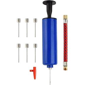 Bicycle Pump,Bike Accessories, Lightweight Sports Ball Pump Kits Portable Inflator Hand airs Ball Pump for Basketball, Football, Volleyball, Balloon