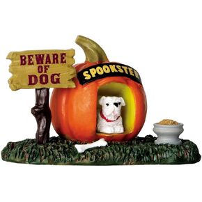 Lemax Spooky Town Pumpkin Doghouse # 64053