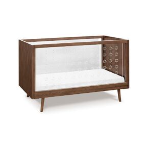 Babyletto Ubabub Nifty Clear 3-in-1 Crib in Natural Birch, Greenguard Gold Certified