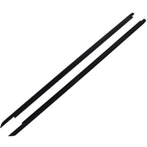 2pcs Driver and Passenger Side Window Door Molding Weatherstrip Seal for 1996-2000 Honda Civic EK Coupe Replace 72410-S03-003 72450-S03-003