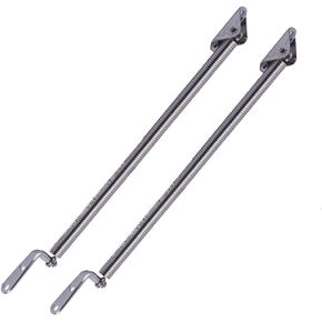 Boat Hatch Spring Support, 2 Pack Stainless Steel Hatch Lid Support Spring, Strong Latch Spring Holder, Max Load 300 Pound for Marine Yachts and Boats.