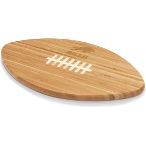 وقت النزهة NFL هبوط! لوح الجبن لكرة القدم، لوح الفحم المبتكر، طبق التقديم، ألواح الجبن، ألواح الفحم، لوح تقطيع الخشب، (الخيزران)