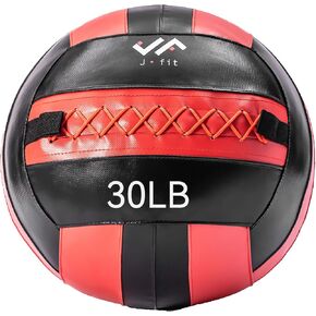 JFIT Wall Ball, 10 LB, Gray/Black