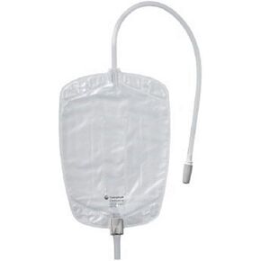 Urinary Leg Bag Anti-Reflux Valve 600 mL Polyethylene/Flocked, 5170 - Sold by: Pack of One