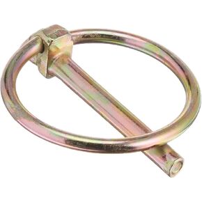 81911 Category 0 Yellow Zinc Plated Lynch Pin, 3/16"