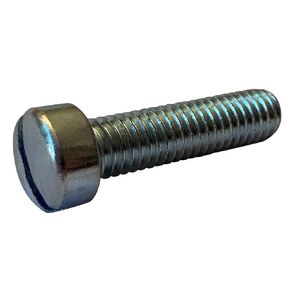 Small Parts 1224MSL #12-24 x 1-1/2" Slotted Fillister Head Machine Screw Fully Threaded Zinc (Pack of 50)