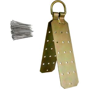 Malta Dynamics Reusable Roof Anchor with Included Fasteners, Easy to Install for Roof Safety, OSHA/ANSI Compliant, Butterfly Anchor Point (1)