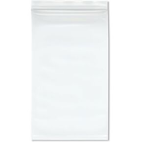 Plymor 7" x 10" (Pack of 100), 6 Mil Industrial Duty Zipper Reclosable Plastic Bags