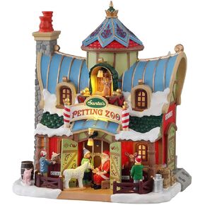 Lemax Santa's Petting Zoo, Battery Operated (4.5V) #15792