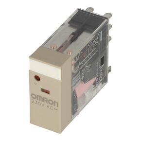 G2R-2-SN 230AC (S) | G2R-2-SN 230AC(S) | 125373 | OMRON Relay, Plug-in, 5A, 230VAC, 8 PIN, DPDT, MECH & LED Indicators, Label Facility