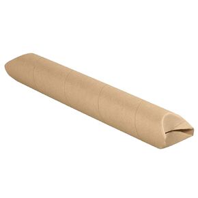 Aviditi Snap Seal Kraft Mailing Tubes, 3 x 36 Inches, Pack of 24, for Shipping, Storing, Mailing, and Protecting Documents, Blueprints and Posters