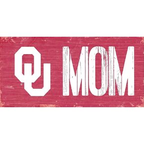 Fan Creations NCAA Mom Wood Sign, Oklahoma Sooners