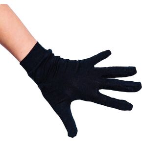 Remedywear Eczema Gloves for Adults, Inflammation Relief with Tencel and Zinc (Black, Large)