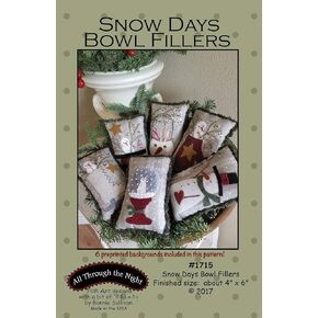 Snow Day Bowl Fillers Pattern