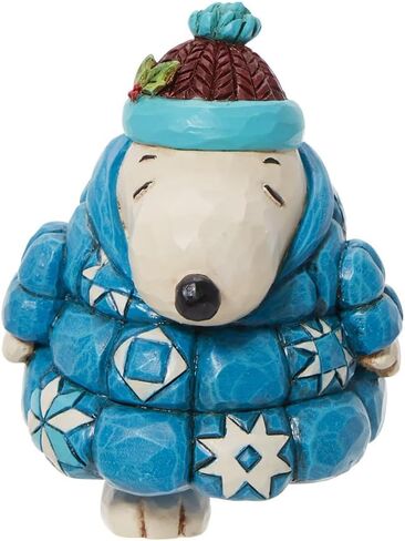 Enesco Jim Shore Peanuts Snoopy Puffer Jacket Mini Figurine in Saudi Arabia