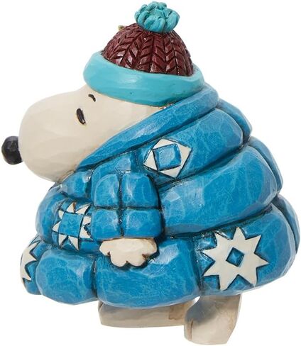 Enesco Jim Shore Peanuts Snoopy Puffer Jacket Mini Figurine in Saudi Arabia