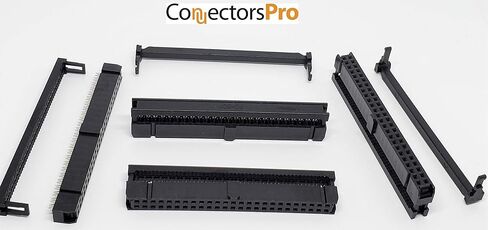 ملحقات الكمبيوتر - موصلات Pro 25 حزمة أنثى 2X25 50P صف مزدوج 2.54 مم 0.1 بوصة مقبس IDC لكابل الشريط المسطح القياسي، موصلات 50 دبابيس in Saudi Arabia