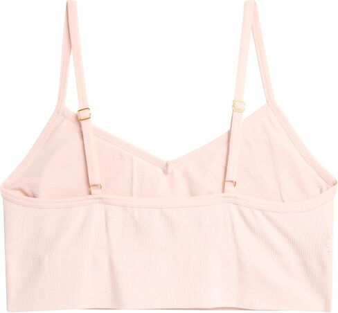 Nicole Miller Girls' Training Bra - 2 Pack/4 Pack Seamless Padded Long Line Cami Bralette - Breathable Bra for Girls (S-XL) in Saudi Arabia