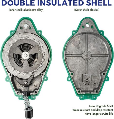 23ft الذاتي التراجع شريان الحياة 330 رطل سقوط صواعق حماية السقوط المزدوج يدور سبائك الصلب هوك لهب أسلاك الفولاذ حبل in Kuwait