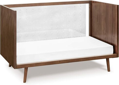 Babyletto Ubabub Nifty Clear 3-in-1 Crib in Natural Birch, Greenguard Gold Certified in Saudi Arabia