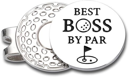 Boss Day Gifts for Men Funny Golf Ball Marker for Men Hat Clip Boss Gifts for Men Women Employee Appreciation Gifts for Leader Boss Christmas Retirement Leaving Thank You Gifts Magnetic Hat Clip in Kuwait