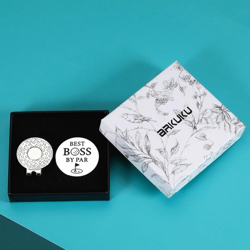 Boss Day Gifts for Men Funny Golf Ball Marker for Men Hat Clip Boss Gifts for Men Women Employee Appreciation Gifts for Leader Boss Christmas Retirement Leaving Thank You Gifts Magnetic Hat Clip in Kuwait