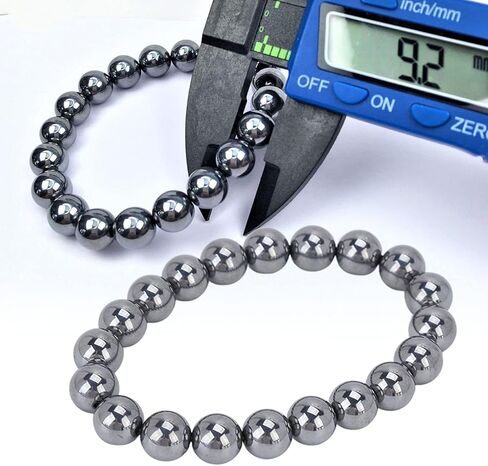 terahertz Stone,terahertz Bracelets,Jewelry Men Women Terahertz Bracelet Fashionable Fatigue Relief Bracelet 9mm in Saudi Arabia