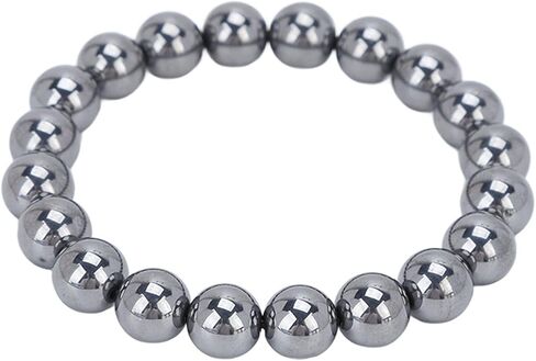 terahertz Stone,terahertz Bracelets,Jewelry Men Women Terahertz Bracelet Fashionable Fatigue Relief Bracelet 9mm in Saudi Arabia
