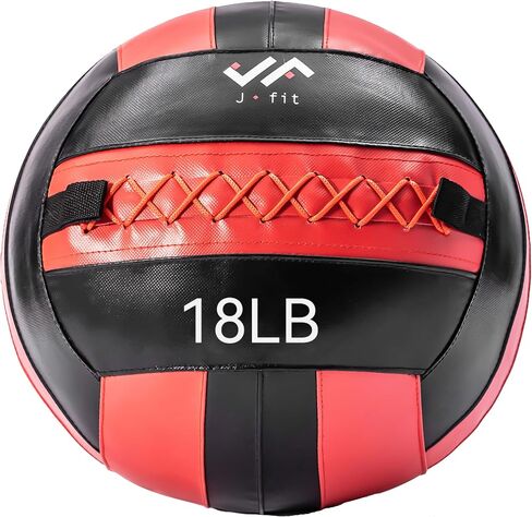 JFIT Wall Ball, 10 LB, Gray/Black in Kuwait