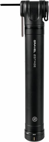 Roadie 2Stage, Aluminum Barrel & Thumb Lever, 16.2cm, Presta only, Black in Saudi Arabia