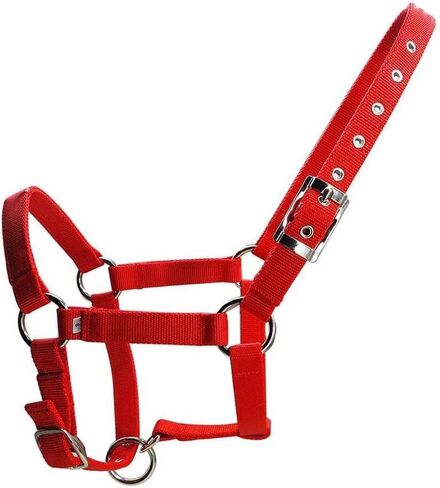 Adjustable Horse Halter, Equestrian Horse Riding Headcollar with Satin Hardware, Adjustable Fit,Small Medium Large Horse Halter in Saudi Arabia