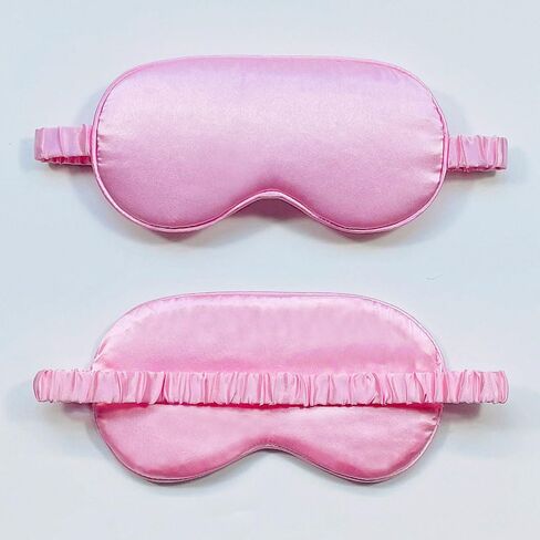10 Pack Sleep Mask,Silk Eye Mask,for Night Sleeping,Office, Travel,Party Games,Suitablefor Men/Women (Pink) in Saudi Arabia