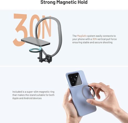 PGYTECH CapLock POV حامل الرقبة لـ DJI OSMO Action 4/3، Gopro Hero 12/11/10، OSMO Pocket 3/2، حامل سيلفي للرقبة للفيديو بدون استخدام اليد مع حزام للجسم in Saudi Arabia
