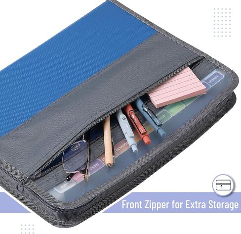 Mr. Pen- Accordion File Organizer, 13 Pockets, Pink, Document Organizer, Expanding File Folder Organizer, Accordion Folders for Documents, Accordian Folder, Accordian File Organizer in Saudi Arabia