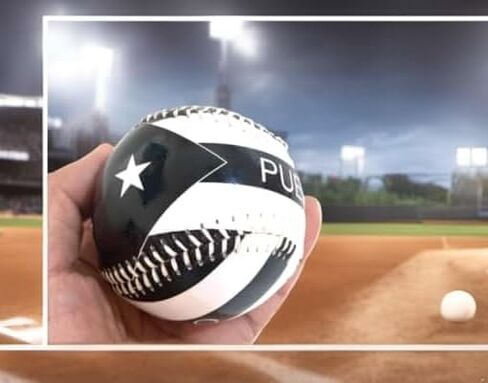 Puerto Rico flag Baseball ball Boricua Puerto Rican sports baseballs Team Sports PR Play Ball with Pride or Collect Your Boricua Heritage in Saudi Arabia