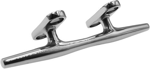 Stainless Steel Boat Cleat,Open Base Dock Cleats with Nuts,Boat Cleat Towel Hooks Rope Cleat with Fasteners for Wall,Boats,Kayak,Marine,Deck,Nautical Decor,1 PCS in Kuwait