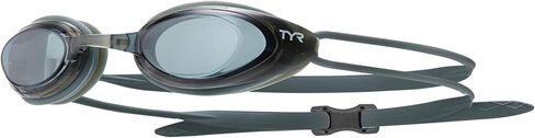 TYR Blackhawk Non Mirrored Women's Swim Goggles, Smoke/grey, one size in Saudi Arabia