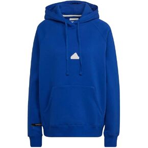 adidas Oversized Hooded Sweatshirt Women's, Blue, Size S