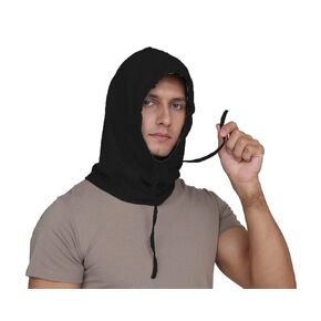 Faraday Hat Made of 99% Silver Fabric, Faraday Hat Reduces The Hazards Caused by 5G, 4G, Cellular, WiFi, Bluetooth, Faraday Hood Relieves Fatigue and Relaxes The Spirit, One Size Fit All (Black)
